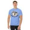 Carolina Blue - Wild and Free T-shirt with Black Text