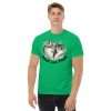 Irish Green - Wild and Free T-shirt with Black Text