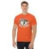 Orange - Wild and Free T-shirt with White