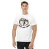 White - Wild and Free White T-shirt with Black Text