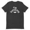 Dark Grey Heather - I’m Satisfying T-shirt