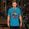 Aqua - Burnin’ Rubber T-shirt Gradient Lettering