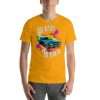 Gold - Burnin’ Rubber T-shirt White Text
