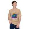 Tan - Born To Burn Rubber T-shirt