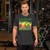 Dark Grey Heather - Let Food Be Your Medicine T-shirt