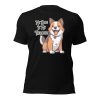 Black - My Dog Is My Therapist - Bella+Canvas 3001 T-shirt