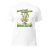 White - Smoothie Operator Banana Edition, Bella+Canvas 3001 Unisex T-Shirt