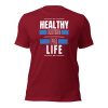 Cardinal - Healthy Eating For Life - Bella+Canvas 3001 T-shirt
