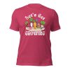 Heather Raspberry - Let’s Get Gardening T-shirt