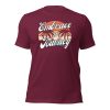 Maroon - Embrace The Journey - Bella+Canvas 3001 T-shirt